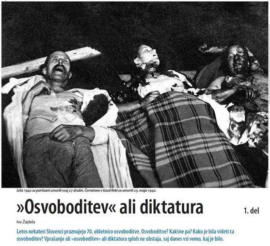 Ubijene partizanske �rtve